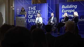 Industry experts and leaders meet for the two-day State of the Union conference in Florence, Italy Friday 5 May 2023