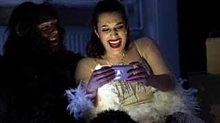 Dankó István és Pálmai Anna a Katona József Színház Melancholy Rooms című színdarabjának fotóspróbáján 2022. március 2-án