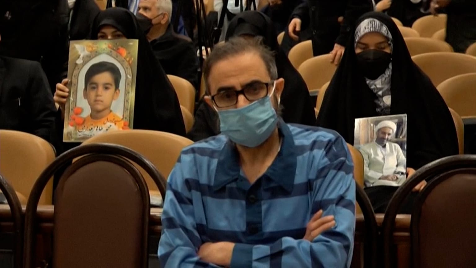 Habib Chaab bei seinem Prozess im Januar 2022