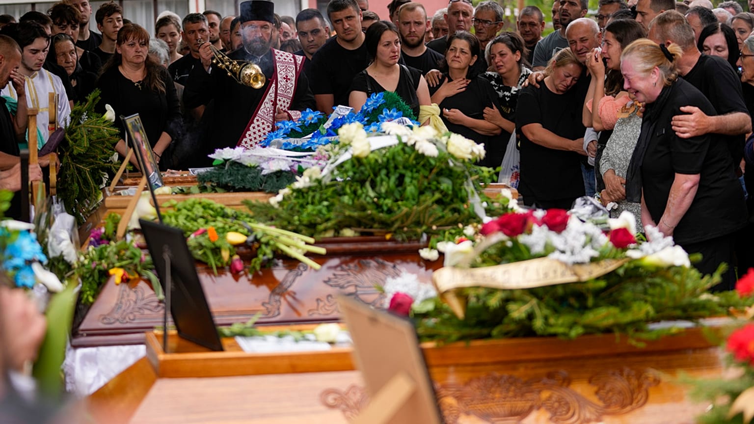Funerals for mass shooting victims underway