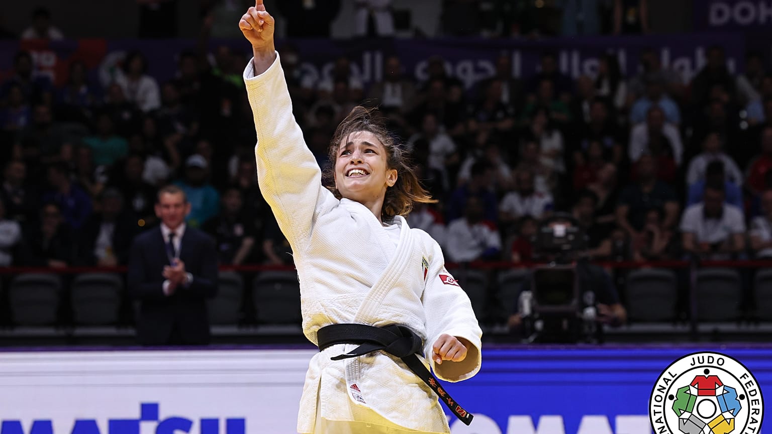 La conquista del bronzo di Susy Scutto. (Doha, 7.5.2023)