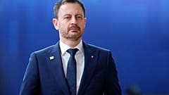 Eduard Heger, le 24 mars 2023 à Bruxelles (Belgique).