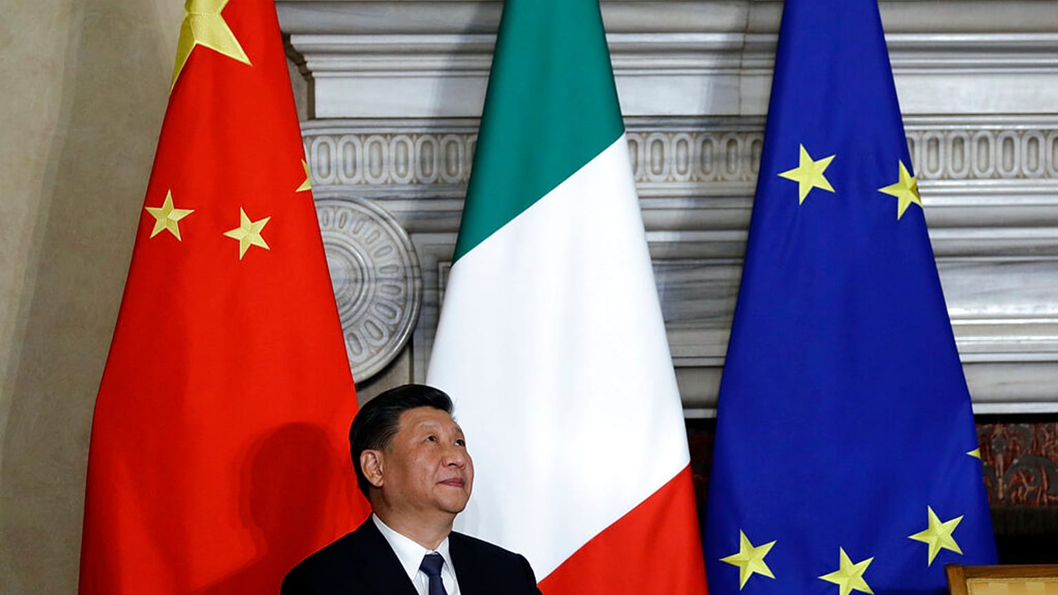 El presidente chino, Xi Jinping, el día de la firma del protocolo de entendimiento con China 23/03/2019