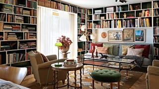 A light and airy corner of the Lervik's Stockholm home