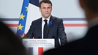 Der französische Präsident in Lyon