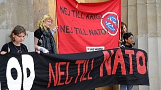 Eylemlerde Ukrayna karşıtı kamuoyu oluşturmanın yanısıra İsveç'in NATO üyeliğini zorlaştırmanın da hedeflendiği ileri sürüldü