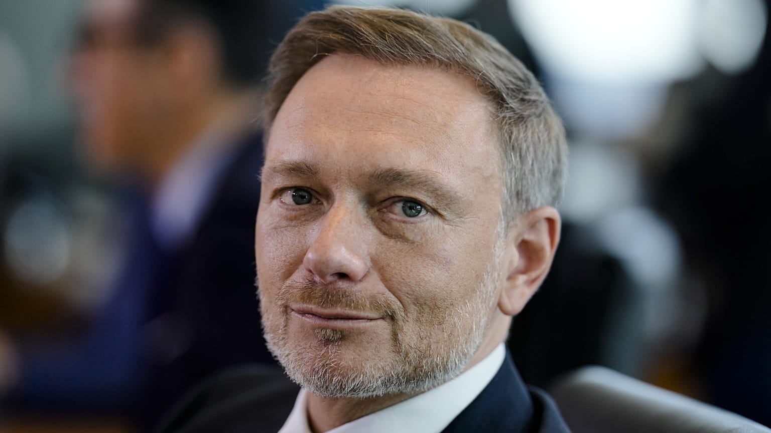 Christian Lindner a berlini kabinet ülésén