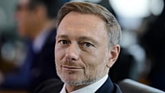 Christian Lindner a berlini kabinet ülésén