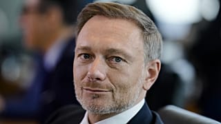 Christian Lindner a berlini kabinet ülésén