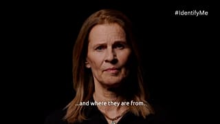 Sportmoderatorin Katrin Müller-Hohenstein engagiert sich für das Projekt "Identify Me".