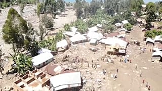 Grandes cheias na República Democrática do Congo