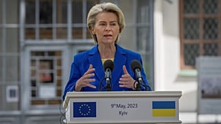Ursula von der Leyen Kijevben