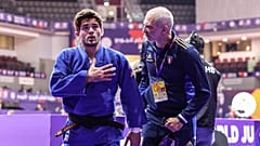 L'Italien Manuel Lombardo, compétiteur dans la catégorie des -73kg