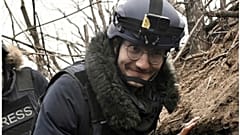 Arman Soldin bevetés közben