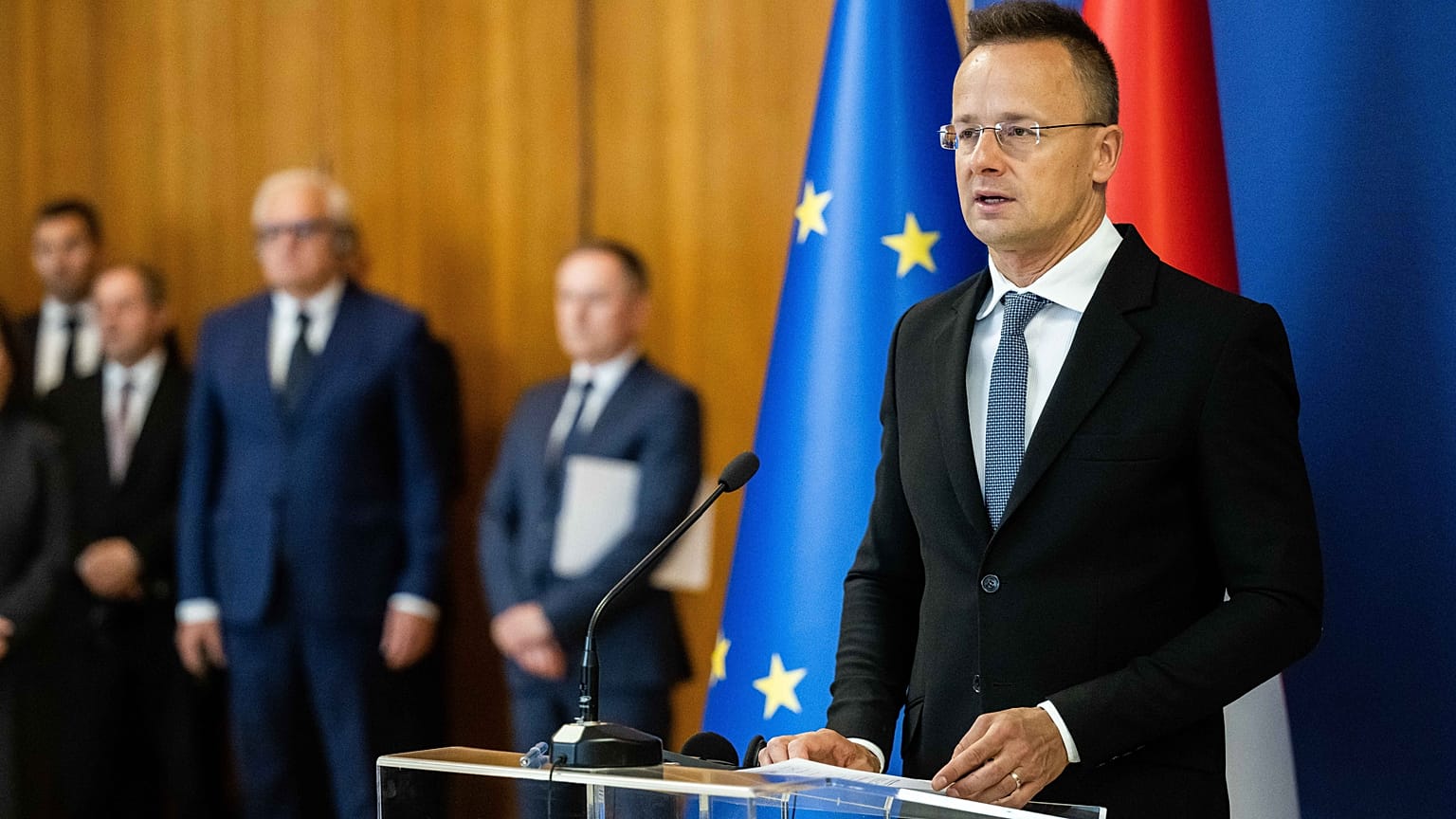 Szijjártó Péter 2023. május 10-én Belgrádban