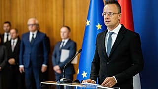 Szijjártó Péter 2023. május 10-én Belgrádban