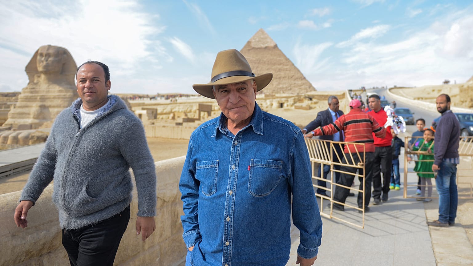 صورة أرشيفية لزاهي حواس