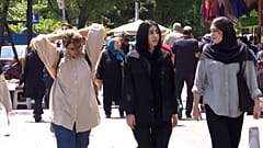 نمایی از خیابان‌های پایتخت ایران 