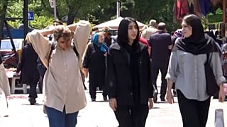 نمایی از خیابان‌های پایتخت ایران 