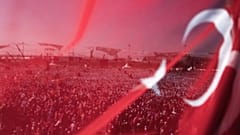 Siyasi parti liderlerinin seçim mitingi