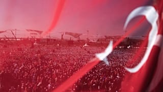 Siyasi parti liderlerinin seçim mitingi