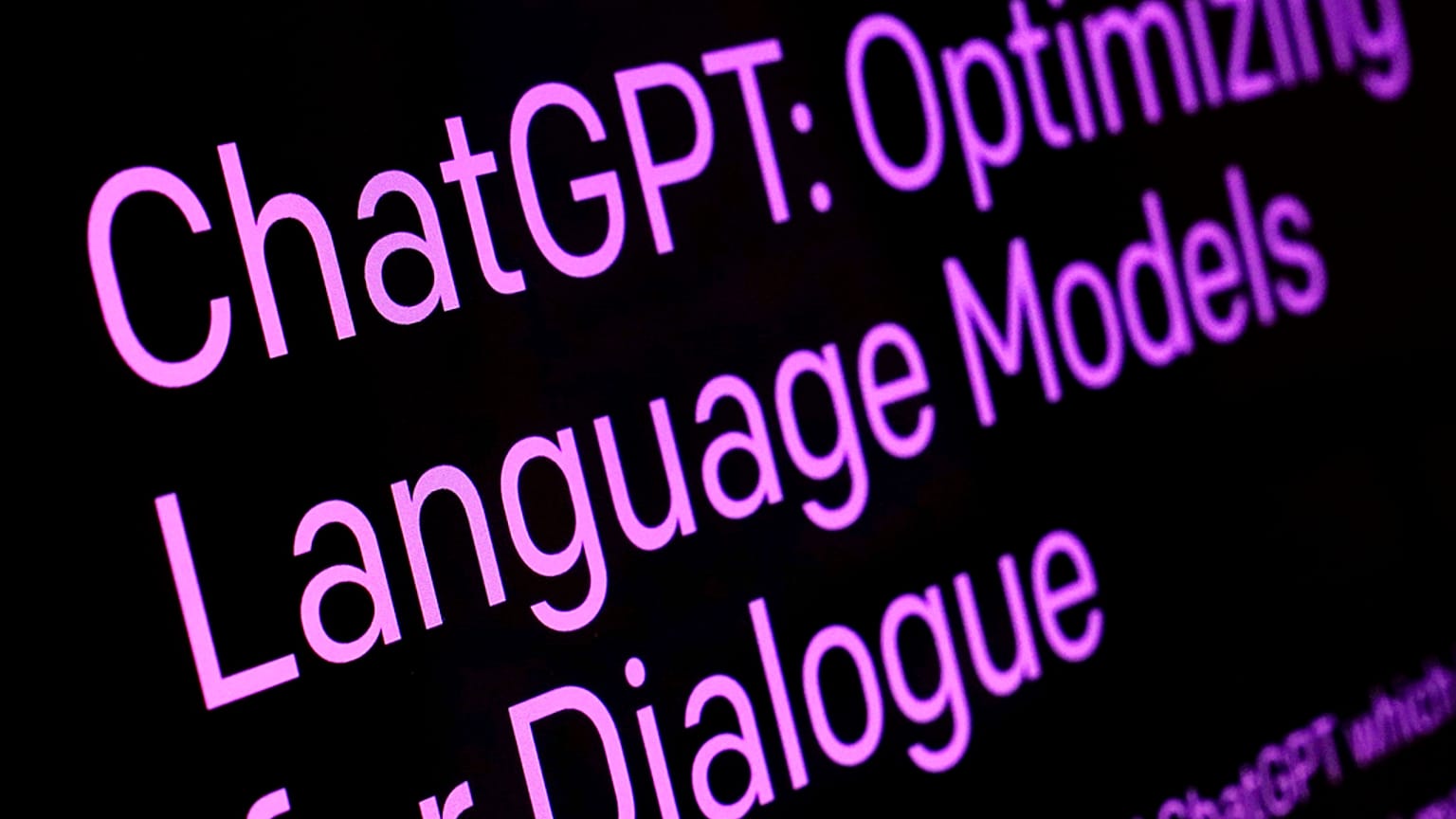 Η ιστοσελίδα του ChatGPT