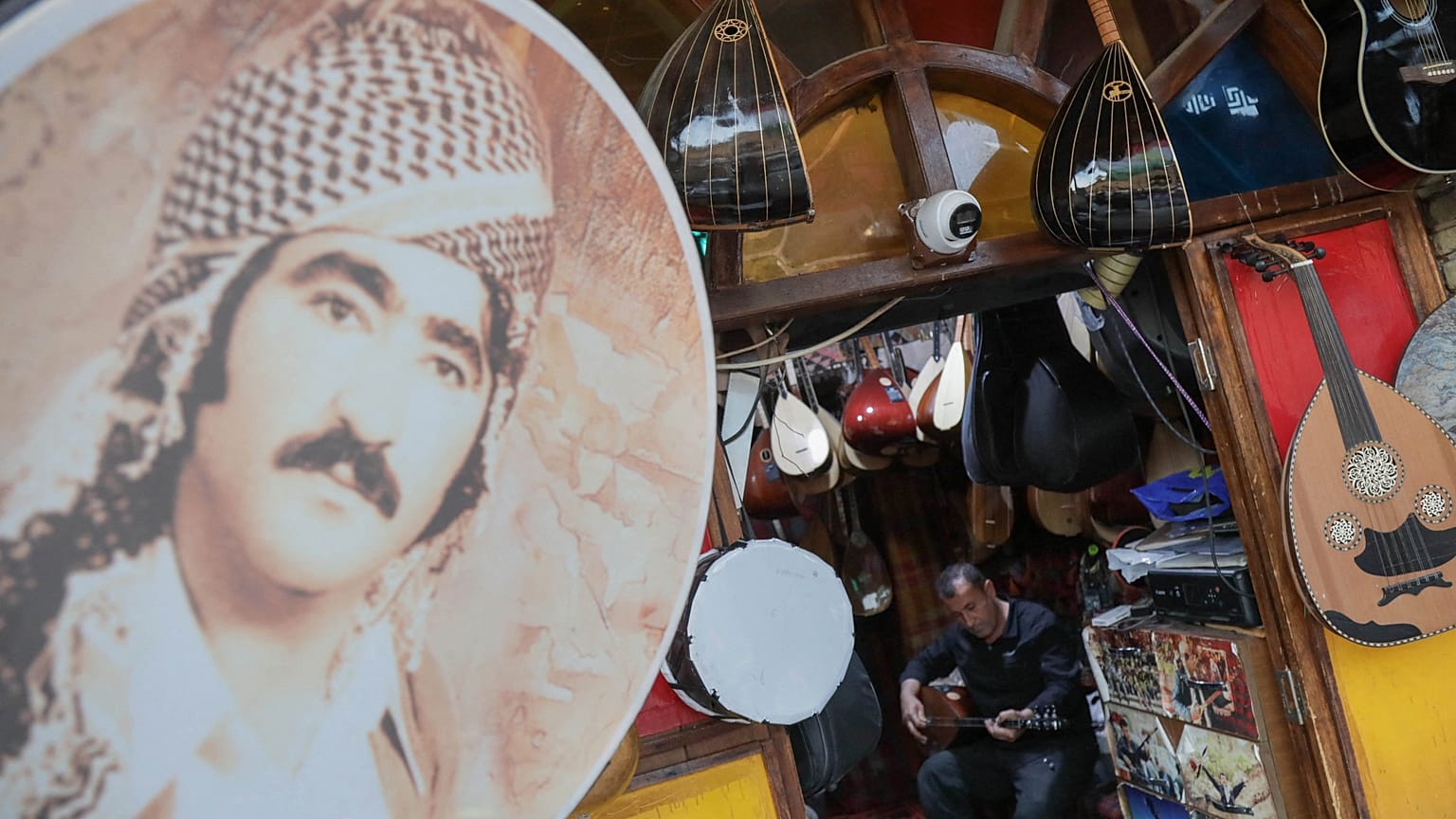 في أحد متاجر أربيل 