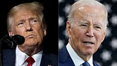 Donald Trump and Joe Biden