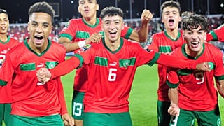 لاعبو المنتخب المغربي لأقل من 17 سنة