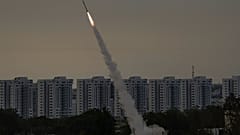 Viele Raketen werden von Israels IRON DOME abgefangen