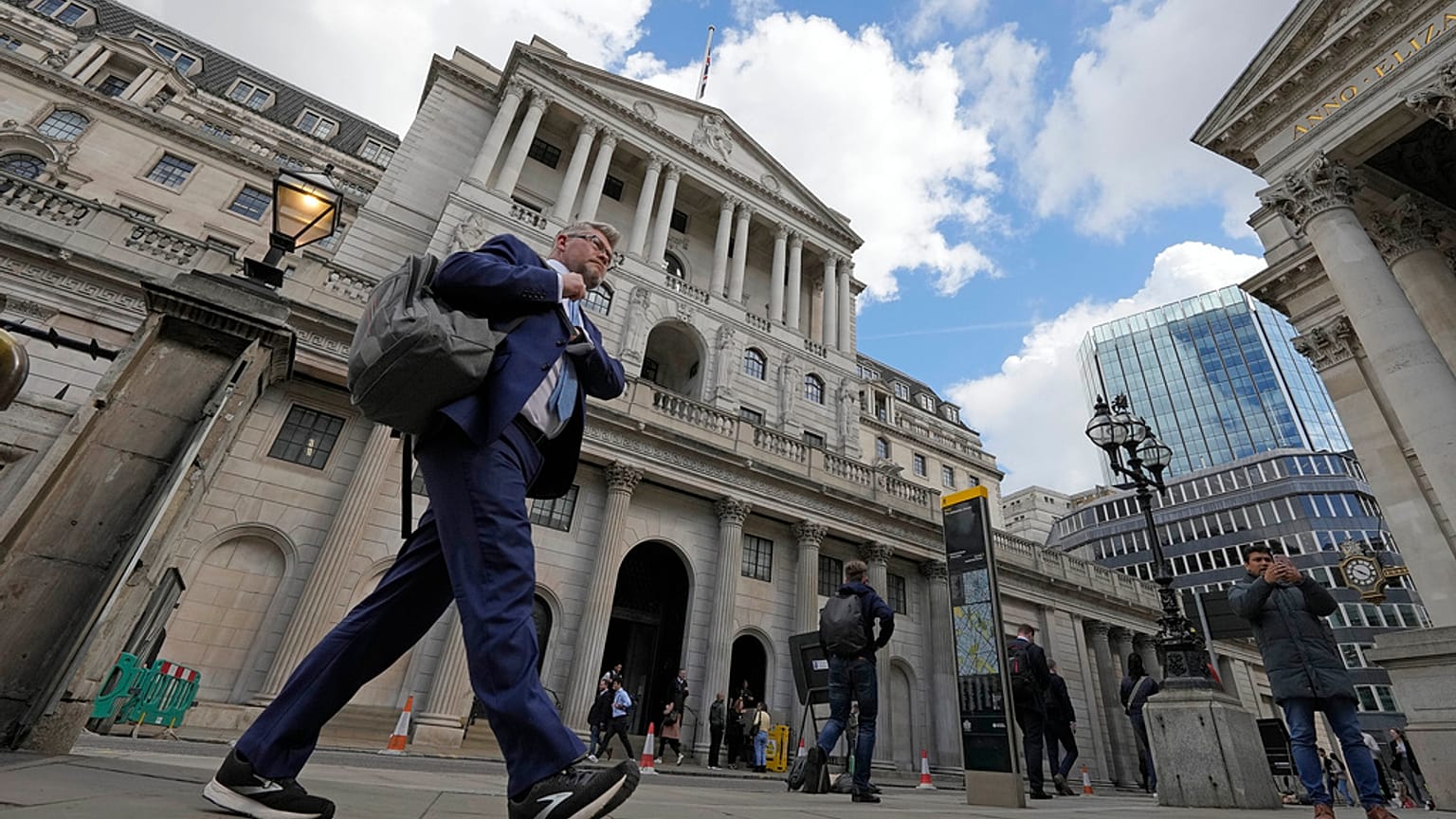 A Bank of England épülete