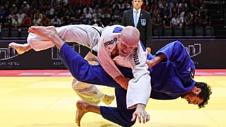 La finale per il bronzo tra Christian Parlati e lo svedese Nyman. (Doha, 11.5.2023)