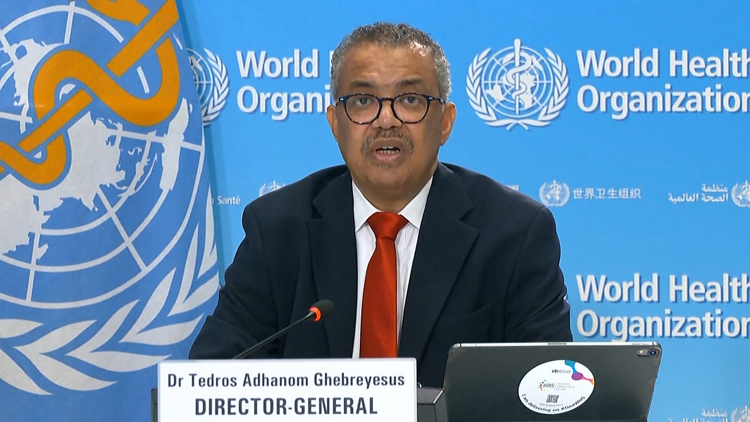 WHO-Direktor Tedros Adhanom Ghebreyesus