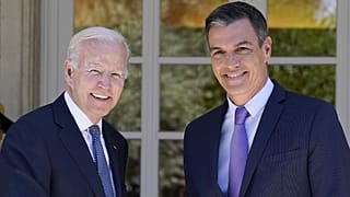 President Joe Biden and Spain's Prime Minister Pedro Sánchez meet at the Palace of Moncloa in Madrid, June 28, 2022. 