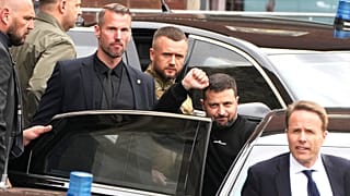 Wolodymyr Selenskyj in Aachen in Deutschland