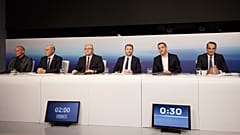 Η τηλεμαχία των πολιτικών αρχηγών στην ΕΡΤ