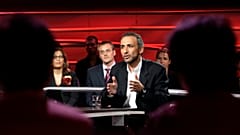   الأستاذ السويسري الدكتور طارق رمضان يتحدث للتلفزيون السويسري. 2007/05/08