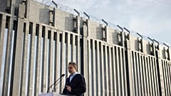 Mauer zwischen Griechenland und der Türkei