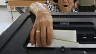 FILE: Voting in Albania local elections, 2017