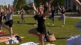 Beer yoga takes centre stage at Copenhagen Beer Week