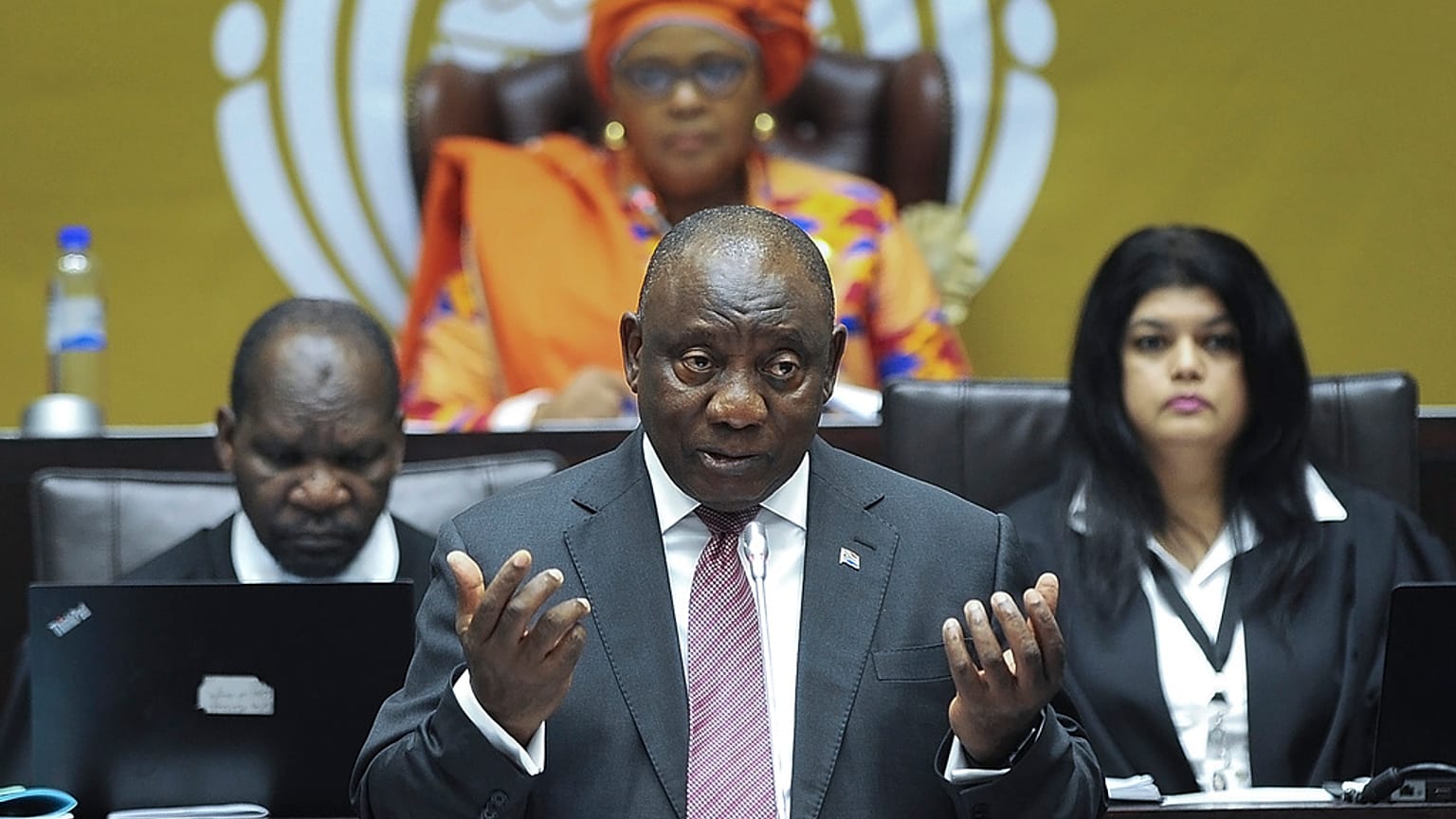 Güney Afrika Cumhuriyeti Devlet Başkanı Cyril Ramaphosa