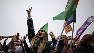 HDP'nin İstanbul'da düzenlediği Nevroz etkinliğinden