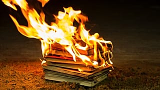 Burning books