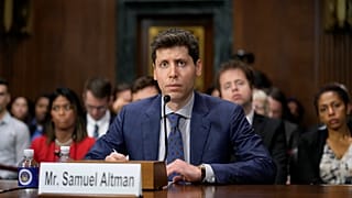 OpenAI CEO Sam Altman attends a Senate Judiciary Subcommittee on Privacy, Technology and the Law hearing on artificial intelligence, Tuesday, May 16, 2023, on Capitol Hill in