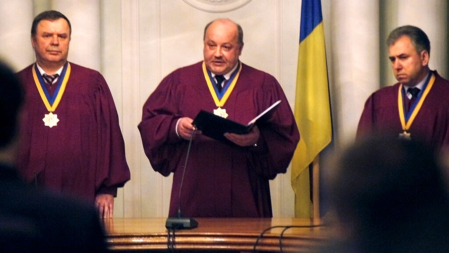 Ukrán alkotmánybírák