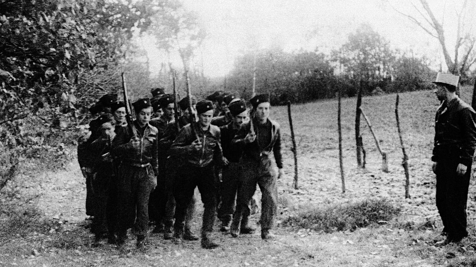 Fotónk illusztráció: francia ellenállók 1944 márciusában