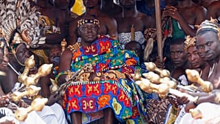 Otumfuo Osei Tutu II pictured in 2018