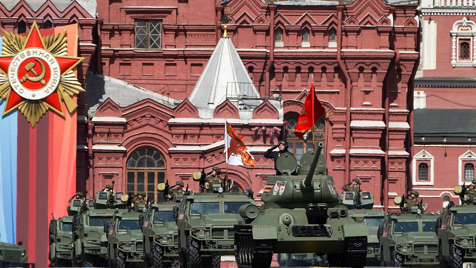 Militärparade in Moskau
