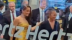 Prinz Harry und seine Frau Meghan Markle bei einem Termin in New York