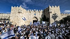 مسيرة الأعلام للمستوطنين في القدس 18/05/2023  